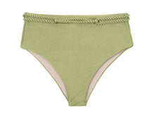 Carica l'immagine nel visualizzatore di Gallery, Product Front: Rio De Sol Slip Bottom Oliva Hotpants