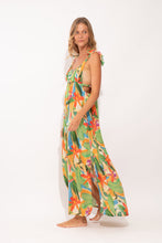 Carica l'immagine nel visualizzatore di Gallery, Image 02: Rio De Sol Vestito Da Spiaggia Tropical Long Dress Chiara