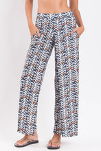 Carica l'immagine nel visualizzatore di Gallery, Gallery: Rio De Sol Pantaloni Da Spiaggia Ikat Wide Pants