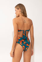 Carica l'immagine nel visualizzatore di Gallery, Model Back: Rio De Sol Reggiseno Top Luma Mavi