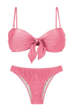 Carica l'immagine nel visualizzatore di Gallery, Product Front: Rio De Sol Completo Set Shimmer-Confetti Bandeau-Knot Essential