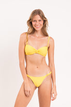 Carica l'immagine nel visualizzatore di Gallery, Image 12: Rio De Sol Completo Set Amarelo Bandeau-Crispy Cheeky-Crispy