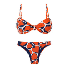 Carica l'immagine nel visualizzatore di Gallery, Product Front: Rio De Sol Completo Set Amore-Red Bandeau-Joy Essential