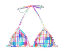 Carica l'immagine nel visualizzatore di Gallery, Product Front: Rio De Sol Reggiseno Soutien Plaid Micro