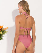 Carica l'immagine nel visualizzatore di Gallery, Image 06: Rio De Sol Completo Set Shimmer-Confetti Twist Belted-High-Waist