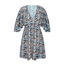 Carica l'immagine nel visualizzatore di Gallery, Product Front: Rio De Sol Mini Dress Ikat Mini Dress