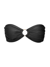 Carica l'immagine nel visualizzatore di Gallery, Product Front: Rio De Sol Reggiseno Top Shimmer-Black Mavi