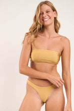 Carica l'immagine nel visualizzatore di Gallery, Image 07: Rio De Sol Reggiseno Top Fluity-Dourado Bandeau-Reto