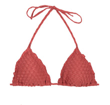 Carica l'immagine nel visualizzatore di Gallery, Product Front: Rio De Sol Reggiseno Top Kiwanda Madras Frufru