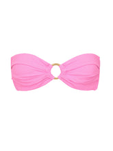 Carica l'immagine nel visualizzatore di Gallery, Product Front: Rio De Sol Reggiseno Top Crespinho-Rosa Mavi