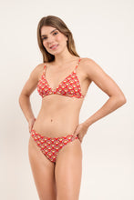 Carica l'immagine nel visualizzatore di Gallery, Image 06: Rio De Sol Reggiseno Top Floral-Scales Tri-Fixo