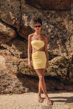 Carica l'immagine nel visualizzatore di Gallery, Image 05: Rio De Sol Mini Dress Drift-Butterglow Lulu Dress