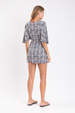 Carica l'immagine nel visualizzatore di Gallery, Model Back: Rio De Sol Mini Dress Ikat Mini Dress