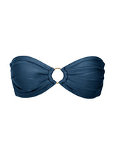 Carica l'immagine nel visualizzatore di Gallery, Product Front: Rio De Sol Reggiseno Top Shimmer-Shark Mavi