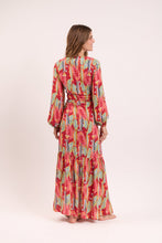 Carica l'immagine nel visualizzatore di Gallery, Model Back: Rio De Sol Vestito Da Spiaggia Sea-Bloom Long Dress Verona