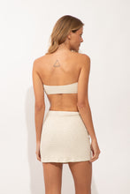 Carica l'immagine nel visualizzatore di Gallery, Model Back: Rio De Sol Mini Dress Brisa-Offwhite Lulu Dress