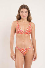 Carica l'immagine nel visualizzatore di Gallery, Model Front: Rio De Sol Slip Bottom Floral-Scales Mia