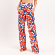 Carica l'immagine nel visualizzatore di Gallery, Gallery: Rio De Sol Pantaloni Da Spiaggia Leaves Wide Pants