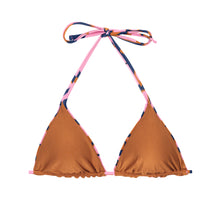 Carica l'immagine nel visualizzatore di Gallery, Product Back: Rio De Sol Reggiseno Top Amore-Pink Tri-Inv