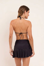 Carica l'immagine nel visualizzatore di Gallery, Model Back: Rio De Sol Gonna Da Spiaggia Mini Skirt Nero