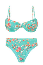 Carica l'immagine nel visualizzatore di Gallery, Product Front: Rio De Sol Completo Set Botanic Balconet Hotpant-Cos