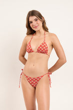 Carica l'immagine nel visualizzatore di Gallery, Image 13: Rio De Sol Reggiseno Top Floral-Scales Tri-Inv