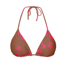 Carica l'immagine nel visualizzatore di Gallery, Product Front: Wednesday In Hawaii By Rio De Sol Reggiseno Top Pua-Coco-Guava Kauai