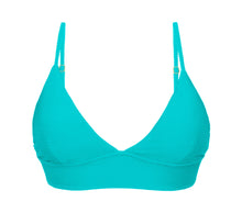 Carica l'immagine nel visualizzatore di Gallery, Product Front: Rio De Sol Reggiseno Top Cotele-Jade Tri-Tank