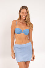 Carica l'immagine nel visualizzatore di Gallery, Model Front: Rio De Sol Gonna Da Spiaggia Drift-Cianita Lila Skirt