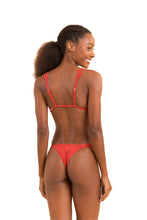 Carica l'immagine nel visualizzatore di Gallery, Model Back: Rio De Sol Slip Bottom Malibu-Chili Mini-Duo