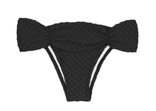 Carica l'immagine nel visualizzatore di Gallery, Product Front: Rio De Sol Slip Bottom Kiwanda Preto Bandeau