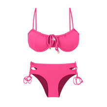 Carica l'immagine nel visualizzatore di Gallery, Product Front: Rio De Sol Completo Set Mtx-Ultrapink Balconet-Tie Madrid