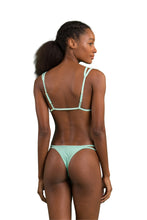 Carica l'immagine nel visualizzatore di Gallery, Model Back: Rio De Sol Slip Bottom Malibu-Menta Mini-Duo