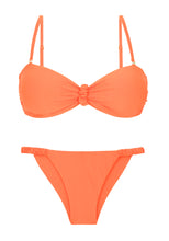 Carica l'immagine nel visualizzatore di Gallery, Product Front: Rio De Sol Completo Set Dende Bandeau-Crispy Cheeky-Crispy