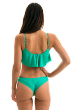 Carica l'immagine nel visualizzatore di Gallery, Model Back: Rio De Sol Reggiseno Top Bahamas Babado