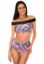 Carica l'immagine nel visualizzatore di Gallery, Image 04: Rio De Sol Reggiseno Soutien Samarcanda Offshoulder