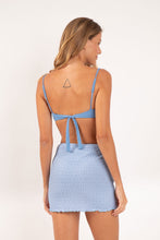 Carica l'immagine nel visualizzatore di Gallery, Model Back: Rio De Sol Gonna Da Spiaggia Drift-Cianita Lila Skirt