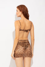 Carica l'immagine nel visualizzatore di Gallery, Model Back: Rio De Sol Gonna Da Spiaggia Yaguara Mini Skirt Ruched