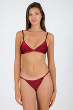 Carica l'immagine nel visualizzatore di Gallery, Model Front: Rio De Sol Reggiseno Top Shimmer-Divino Tri-Fixo