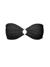 Carica l'immagine nel visualizzatore di Gallery, Product Front: Rio De Sol Reggiseno Top Malibu-Black Mavi