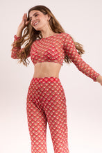 Carica l'immagine nel visualizzatore di Gallery, Image 06: Rio De Sol Pantaloni Da Spiaggia Floral-Scales Pants Lana