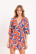 Carica l'immagine nel visualizzatore di Gallery, Model Front: Rio De Sol Mini Dress Leaves Mini Dress