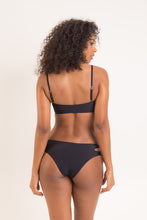 Carica l'immagine nel visualizzatore di Gallery, Model Back: Rio De Sol Slip Bottom Nero Madrid