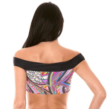 Carica l'immagine nel visualizzatore di Gallery, Model Back: Rio De Sol Reggiseno Soutien Samarcanda Offshoulder