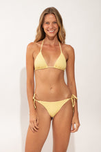 Carica l'immagine nel visualizzatore di Gallery, Model Front: Rio De Sol Slip Bottom Drift-Butterglow Lacinho