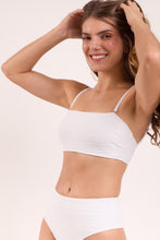 Carica l'immagine nel visualizzatore di Gallery, Image 08: Rio De Sol Reggiseno Top Memphis-White Bandeau-Reto
