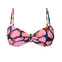 Carica l'immagine nel visualizzatore di Gallery, Product Front: Rio De Sol Reggiseno Top Amore-Pink Bandeau-Crispy