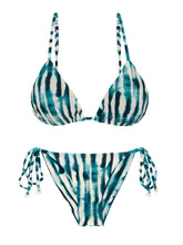 Carica l'immagine nel visualizzatore di Gallery, Product Front: Rio De Sol Completo Set Azule Lia Cheeky-Tie