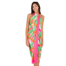 Carica l'immagine nel visualizzatore di Gallery, Gallery: Rio De Sol Pareo Green Bloom Canga