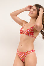 Carica l'immagine nel visualizzatore di Gallery, Image 07: Rio De Sol Reggiseno Top Floral-Scales Tri-Fixo
